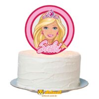 Topo de Bolo - Barbie 2 - Imagem 2