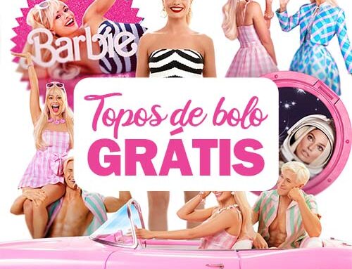 6 Ideias para Topos de Bolo da Barbie