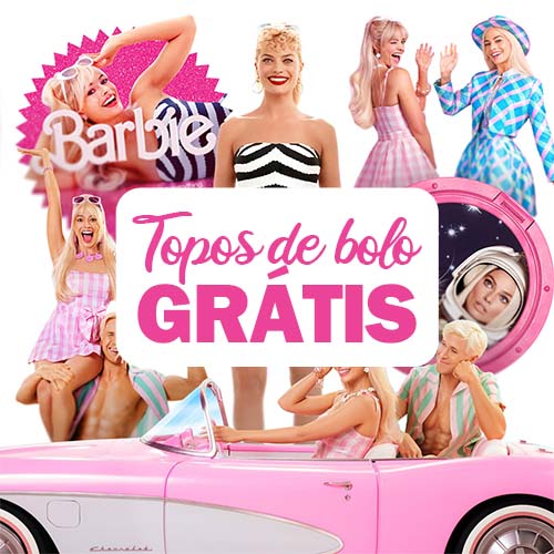 6 Ideias para Topos de Bolo da Barbie