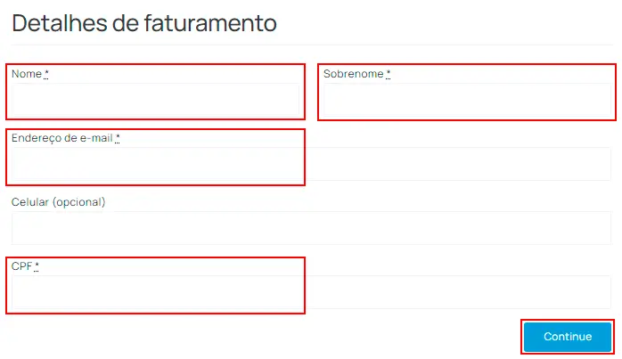 Dados do faturamento 1