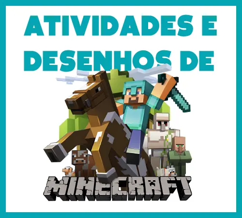 100 Atividades de Minecraft para Imprimir